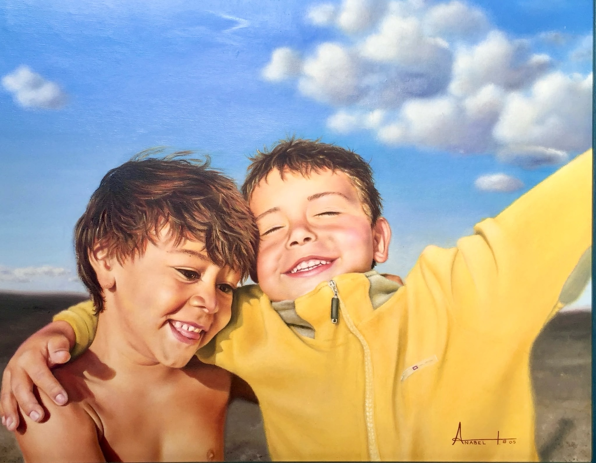 Óleo sobre lienzo, por Anabel
